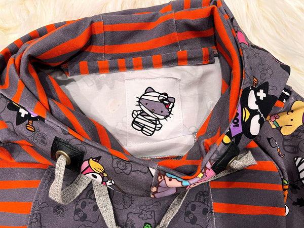 Fabric Halloween Japanese Characters