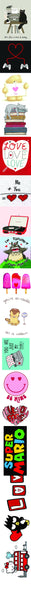 Lazy Applique Pieces - Various Designs