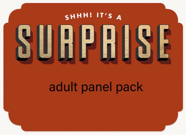 Surprise ADULT Panel Pack (of 3 panels) SALE