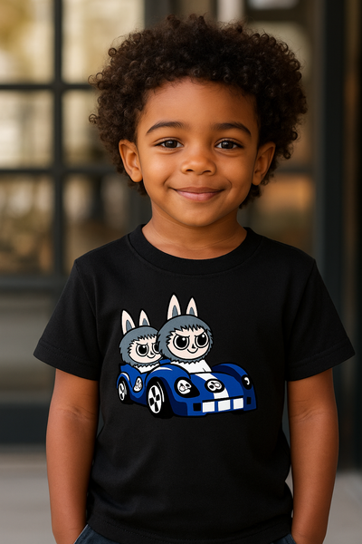 September 2025 Preorder - Child Panel Boo Boo Monsters Race Car