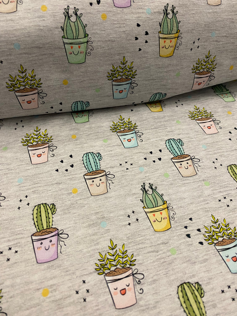 Kawaii Cacti French Terry