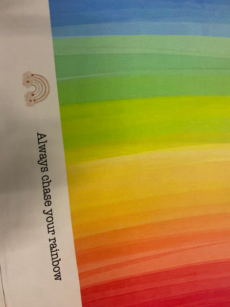 Fabric Pastel Ombre Rainbow