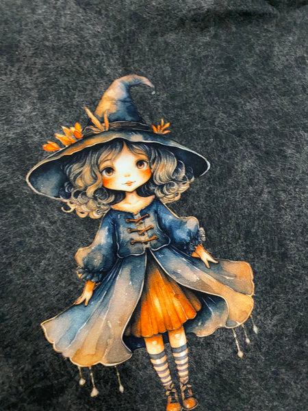 Fabric Halloween Spooky Girls