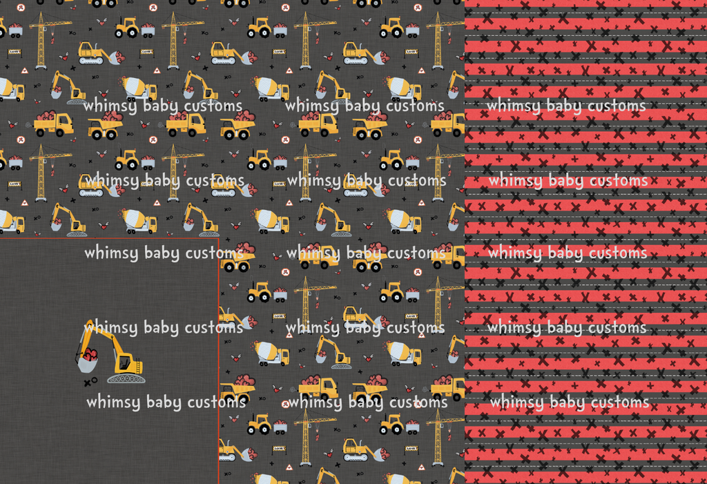 Rapport Construction Trucks (WITH HEARTS)