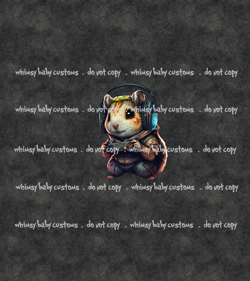 October 2023 Preorder - Child Panel Gamer Hamster
