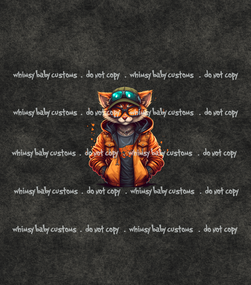 October 2023 Preorder - Child Panel Gamer Cool Cat