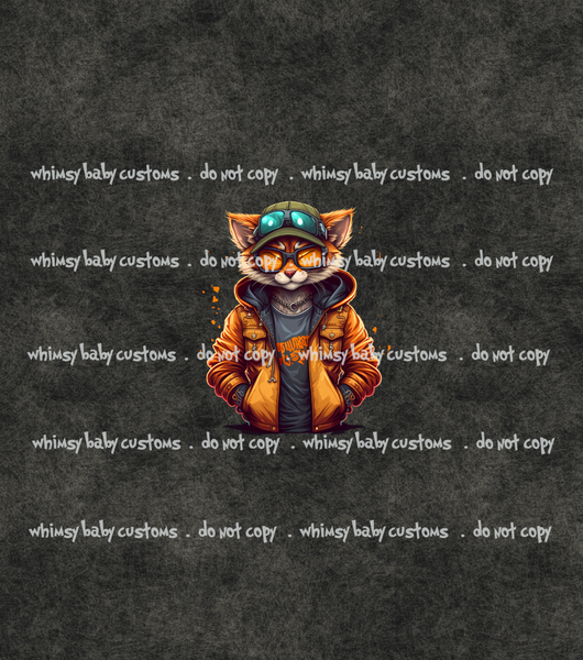October 2023 Preorder - Child Panel Gamer Cool Cat