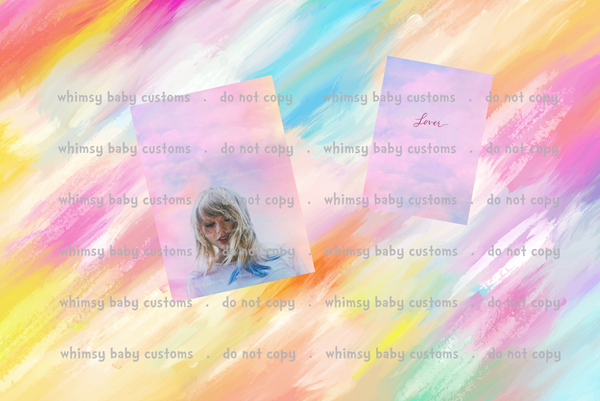 TS Pastel Watercolor Fabric