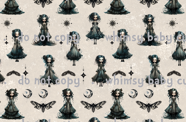 Flash Halloween / Fall Preorder 2024: Fabric Goth Girls