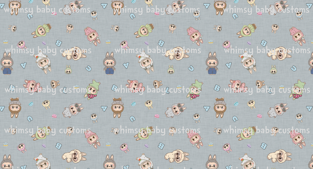 September 2025 Preorder - Fabric Monsters Boo Boo With Letters