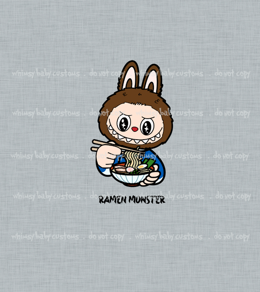 September 2025 Preorder - Child Panel Boo Boo Monsters Ramen
