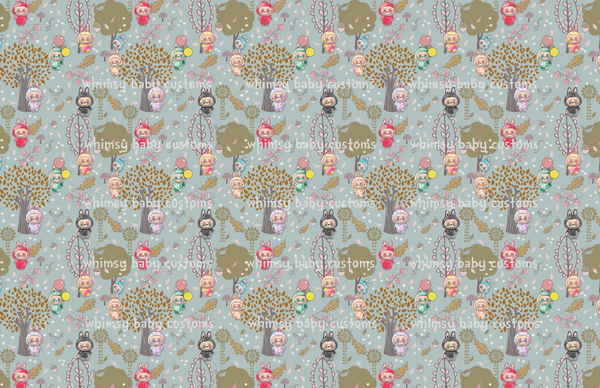 September 2025 Preorder -  Fabric Monsters Boo Boo in the Forest