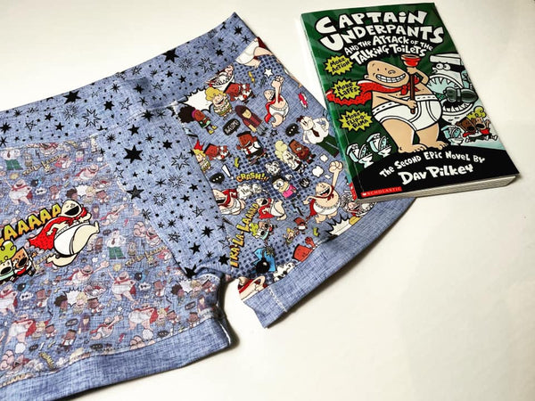 U006 Child Underwear Rapport Captain Underpants