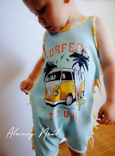 Surfer's Tour VW Bus Child Panel SWIM