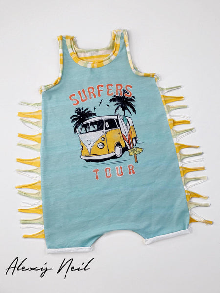 Surfer's Tour VW Bus Child Panel SWIM