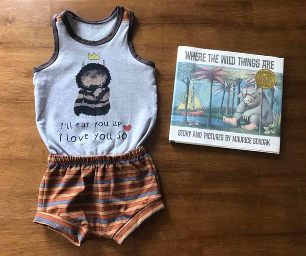 Rapport Gruff Monster  - Oh Help Oh No! (on HEATHER Grey)