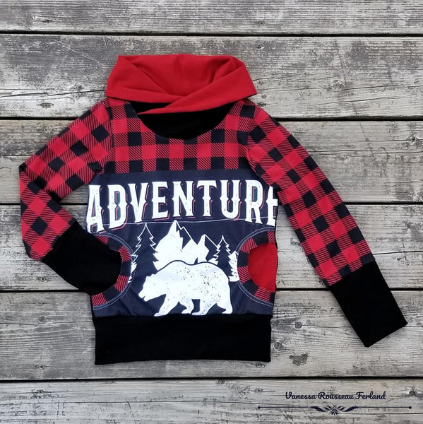 Buffalo Plaid Wilderness Lazy Quilt (2 meter on Fluff)