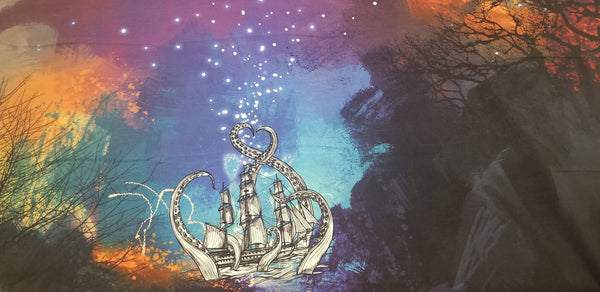 Cityscape Kraken Deep Down