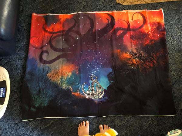 Cityscape Kraken Deep Down