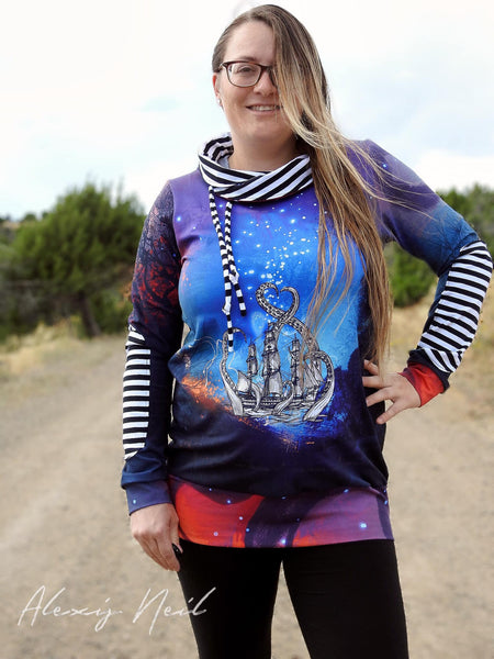 Cityscape Kraken Deep Down