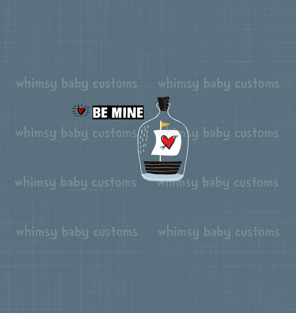 326 Child Panel Be Mine Message in a Bottle