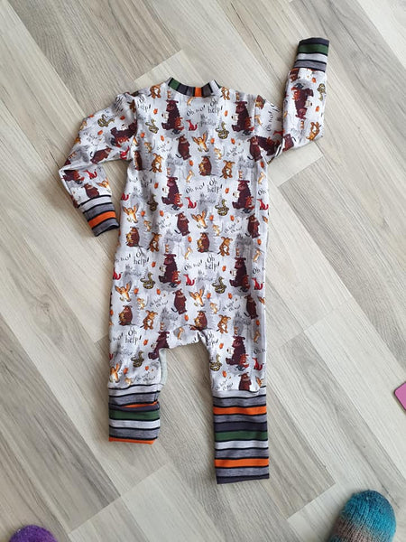 Rapport Gruff Monster  - Oh Help Oh No! (on HEATHER Grey)