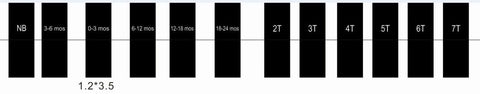 Size Tags: Toddler 2T-7T