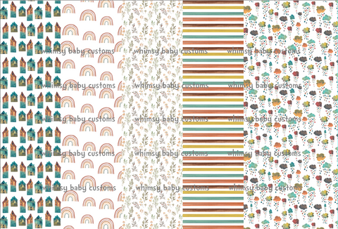 POT OF GOLD PREORDER: Earth Toned Rainbow Collection White