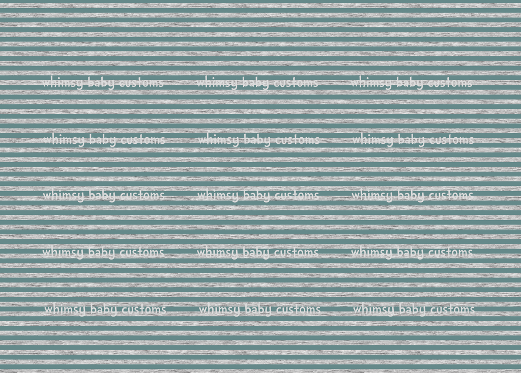 Fabric Heather Stripes Seafoam