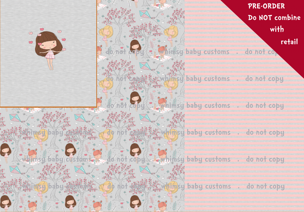 Perfect Summer Day Brunette Tossing Flowers Rapport (Retail)