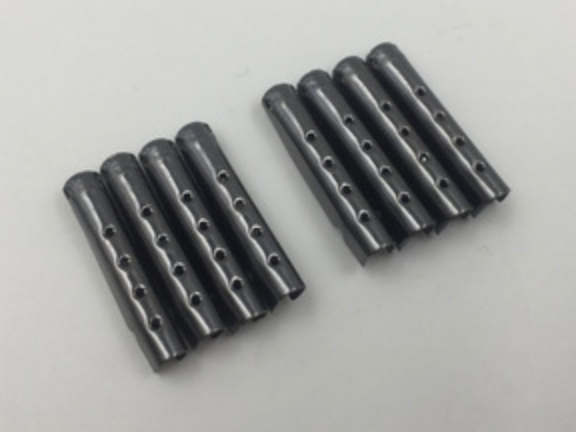 Metal Drawstring Clamps - Black