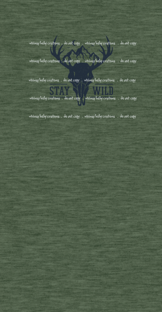 317S Child Panel SET Stay Wild (with Back)