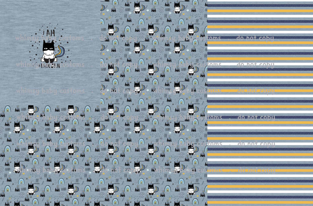 Rapport Batcorn Remixed on Blue