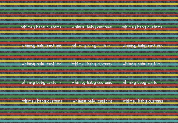 Poke Mon Stripes Fabric