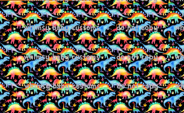 Rapport Dino Watercolour Rawr Black