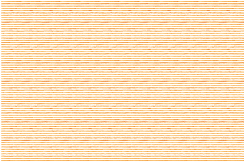 Watercolour PIN Stripes Orange On Various Bases