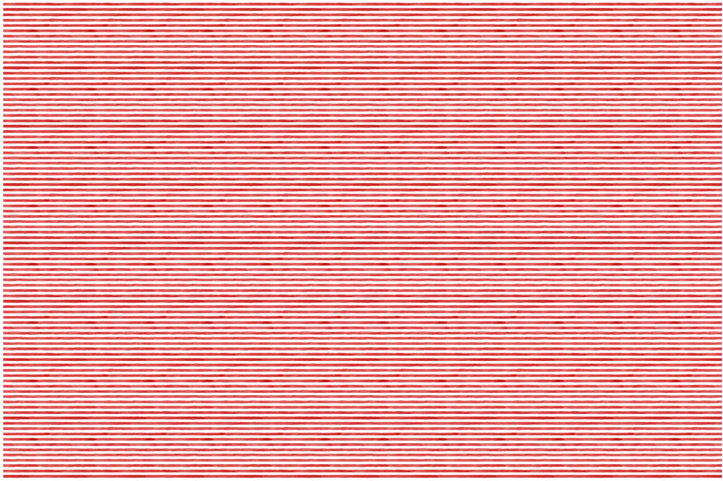 Watercolour PIN Stripes Red
