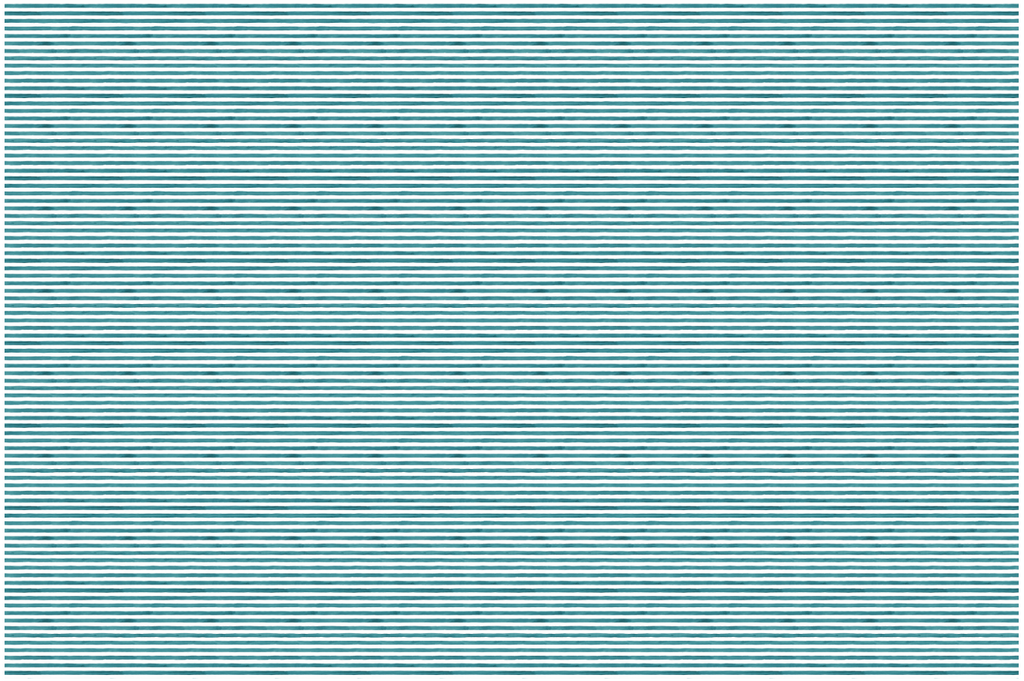 Watercolour PIN Stripes Teal