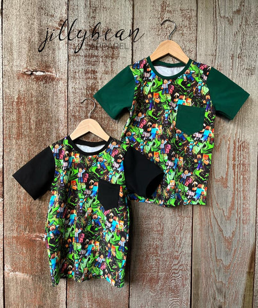 C016 Child Panel Mine Pursuit Peeking Creeper