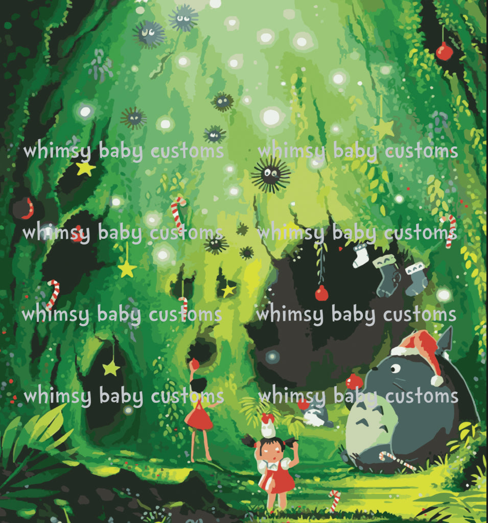 Child Panel Christmas MNT Watercolour Style Print