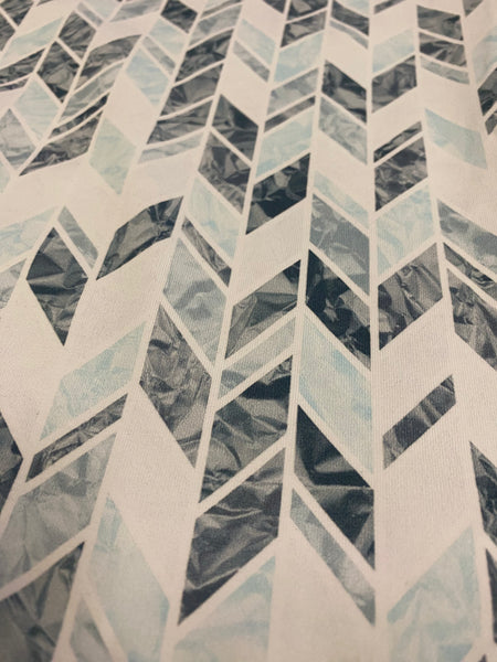 Fabric Cold Sisters Geometric Ice Crystals Coordinate