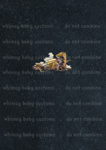 A1031 Adult/Romper Panel Book Dragon
