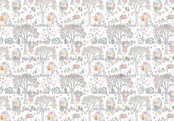 Monthly Group Preorder -  Natalia Perfect Spring Day Fabric (Original)