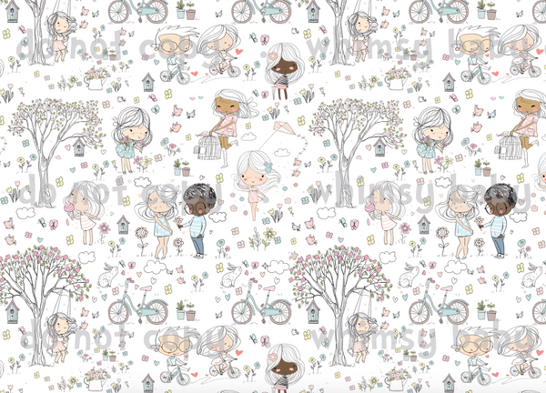 Monthly Group Preorder -  Natalia Perfect Spring Day Fabric (New Version)