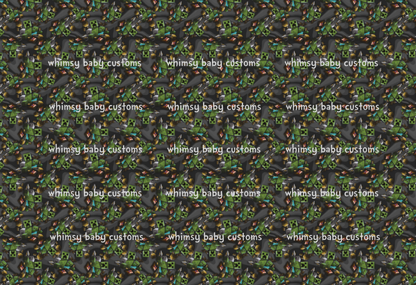 Monthly Group Preorder - Mine Pursuit Creep Fabric