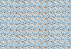 Fabric Blue Heeler Dog Skateboarding