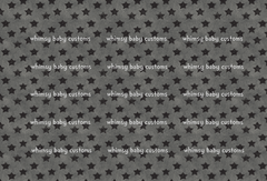 Fabric Stars on Light Grunge Grey
