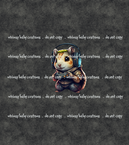 October 2023 Preorder - Child Panel Gamer Hamster