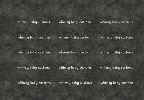 October 2023 Preorder - Fabric Retro Grunge Grey