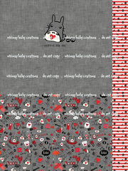 AU022 Totoro-ly Love You Valentine Adult Underwear Rapport (Forest Spirit)